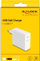 Karikues USB DeLOCK GaN, 1x USB C, 140W, PD 3.1, i bardhë