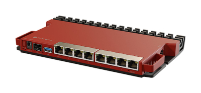Router MikroTik L009UiGS-RM, 2.5G SFP, PoE, gri