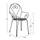 Set tavolinë 5-pjesësh (HM10534), gri