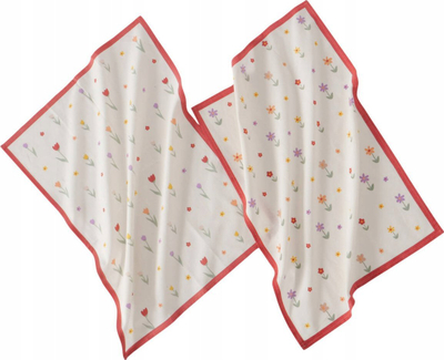 Set peshqirë kuzhine Boltze BLUMI, pambuk, 2 copë, shumëngjyrësh