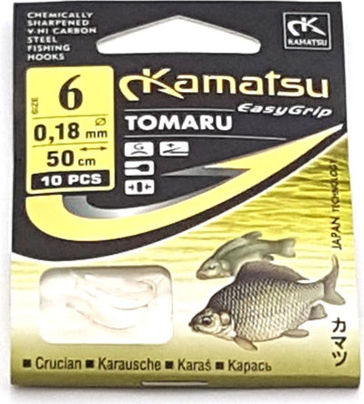 Grep për peshkim Kamatsu, madhësia 4, 50 cm, 0.14 mm, 10 copë