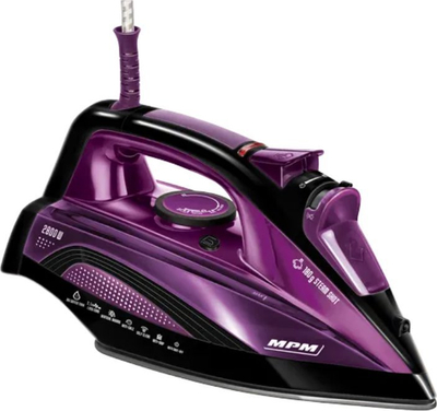 Пегла на пареа MPM MZE-21/RS, 2800W, 400 ml, црвена