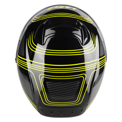 Helmetë integrale Lazer Rafale Darkside, sportive touring, e zezë verdhë