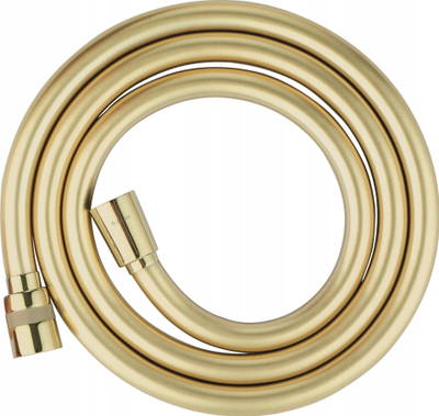 Црево за туш Deante NDA R52W, 150 cm, систем Anti Twist, мат злато
