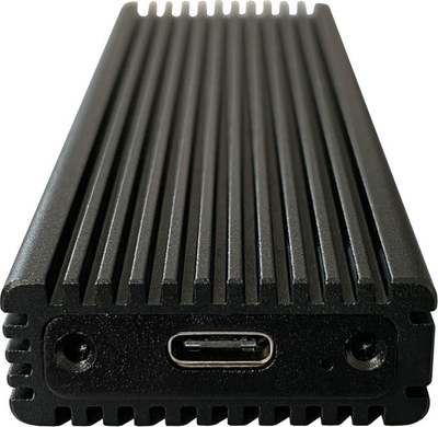 Kuti e jashtme SSD LC-Power LC-M2-C-MULTI, M.2 NVMe SATA, USB-C 3.2 Gen 2, ngjyrë argjendtë