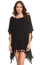 Pelerinë Roxy Anthracite ERJX603172-KVJ0, e zezë mRX2504-M-L