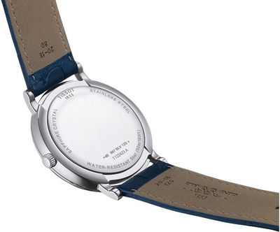 Orë për meshkuj Tissot Carson Premium Moonphase T122.423.16.043.00, e kaltër
