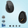 Maus Logitech Lift, RF Wireless + Bluetooth, ergonomik, i hirtë