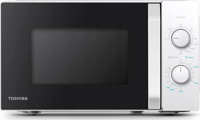 Furrë me mikrovalë Toshiba MW2-MG20P, 20L, grill 1000W, e bardhë