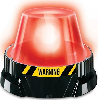 Set edukativ 4M Flashing Emergency Light, llambë emergjence pulsuese, për fëmijë 5 vjeç e lart, shumëngjyrëshe