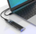Kuti e jashtme SSD ORICO M.2 NVMe, USB 3.1 Gen2 10Gbps, Type‑C, transparente