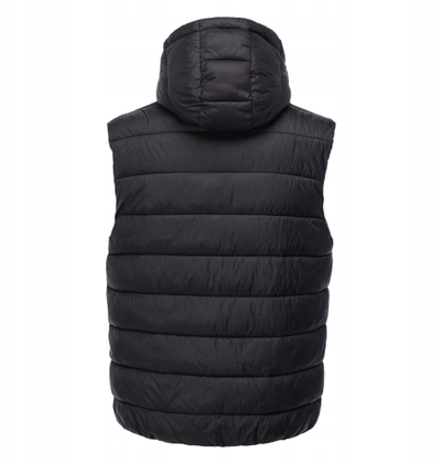 Jelek për meshkuj Martes Mirado Vest, i mbushur, me kapuç, XXL, i zi