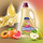 Detergjent i lëngshëm Woolite Colour Fruity për rroba me ngjyra, me keratinë, 3.6L