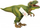 Figurë tiranosaurus Schleich, e gjelbër