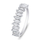 Unazë për femra Brilio Silver sBS3609