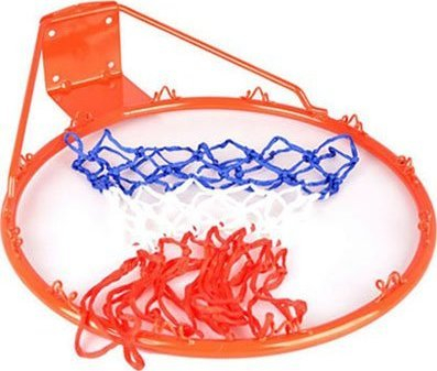Unazë basketbolli Spartan Sport SPARTAN, diametër 45 cm, me rrjetë, portokalli