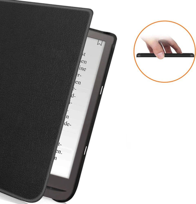 Mbajtëse PocketBook InkPad 3/3 Pro Strado Galactica, me ndezje/fikje smart, magnetike, me dizajn kozmik shumëngjyrësh