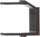 Kapak prize RJ45 Simon Classic, montim Keystone, polikarbonat, i zi mat