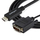 Kabllo USB-C në DVI StarTech.com, 1m, 1080p, 1920x1200, e zezë