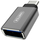 Адаптер USB A - USB C, сив