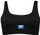 Rrobë banje njëpjesëshe Puma Ribbed Scoop Neck, material i brinjëzuar, për femra, e zezë