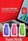 USB SanDisk Cruzer Blade, 32GB, set 3 copë, e zezë me të kuqe