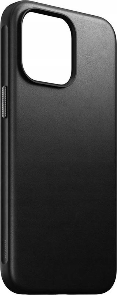Këllëf lëkure Nomad Modern Leather për iPhone 15 Pro Max, i zi