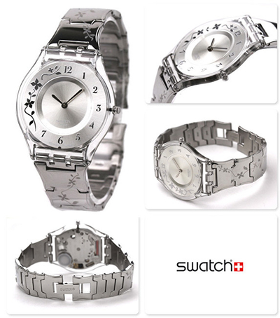 Orë dore Swatch Climber Flowery SFK300G