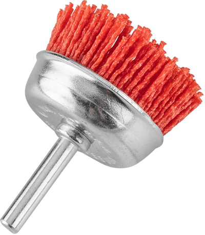 Furçë fundore Graphite Nylon, 50 mm, bosht 6 mm, e kuqe
