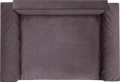 Shtrat për qentë Hobbydog Velvet Dog Bed XL, 98x66 cm, gri