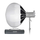 Softbox lantern fotografik Neewer NS90L, 90cm, montim Bowens, i bardhë