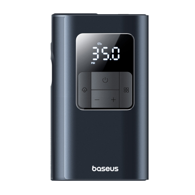 Kompresor ajri portativ Baseus, 6000mAh, ekran dixhital, i zi