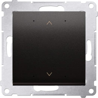 Kontrollues roleto inteligjent Kontakt-Simon Simon 54 GO DEZ1W.01/48, WiFi, 2x5A 230V, antracit