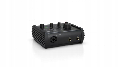 Ndërfaqe audio IK Multimedia AXE I/O One, USB, për kitarë dhe bas, e zezë