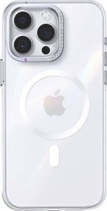 Maskë mbrojtëse Joyroom PN-15B2 Glacier Magsafe për iPhone 15 Pro, transparente