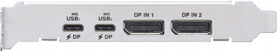 Kartë zgjerimi ASUS USB4 PCIe Gen4, USB Type C, DisplayPort, e zezë