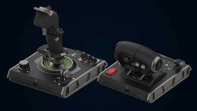 Joystick HOTAS Turtle Beach VelocityOne Flightdeck, me throttle, me ekran me prekje, i zi