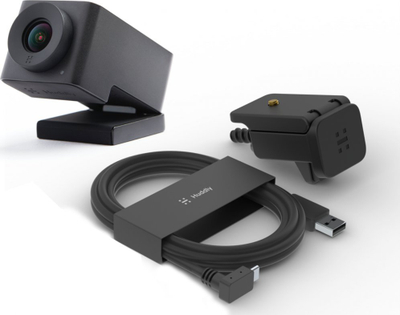 Kamerë IP Huddly IQ, 12MP, Full HD, me mikrofon, e zezë