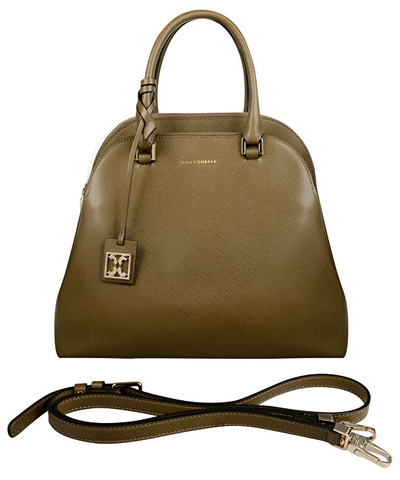 Çantë dore Coccinelle Dafne, khaki, woman