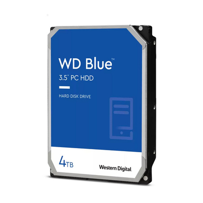 Hard Disk Western Digital WD Blue WD40EZAZ, 4TB, 3.5", 5400RPM, 256MB Cache, SATA 6Gb/s, blu