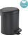 Kosh mbeturinash Gedy Potty Softclose, 3L, çelik inox, e zezë mat