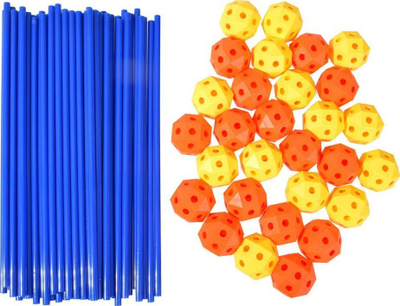 Set ndërtimi Beinzo Magic Forts, 81 pjesë, për kalama 3+, shumëngjyrësh