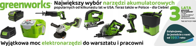 Dritë pune Greenworks 24V, që rrotullohet, pa bateri, jeshile