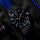 Orë për meshkuj Luminox, e zezë