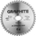 Disk sharrë rrethore Graphite 55H693, 235 x 30 mm, 48 dhëmbë karabit, argjendtë