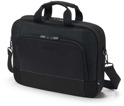 Çantë laptopi Dicota Top Traveller TWO D32580, 14", me rrip shpatulle, e zezë