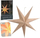 Llampë varëse për zbukurim Lighted Star Velvet, 60 cm, E14, bezhë