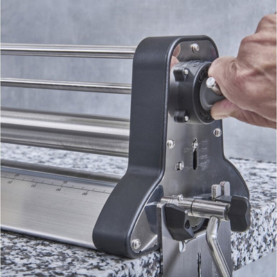 Makinë për brumë De Buyer Multi Dough Sheeter 3001, 34cm, çelik inoks, gri