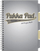 Fletore projekt Pukka Fun Grey Project Book, A4, 100 faqe me katrorë, kapak i fortë, gri, set 3 copë