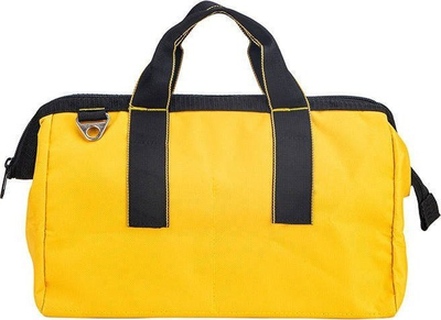 Çantë veglash Deli Tools EDL430013, 13", material Oxford, e zezë me të verdhë